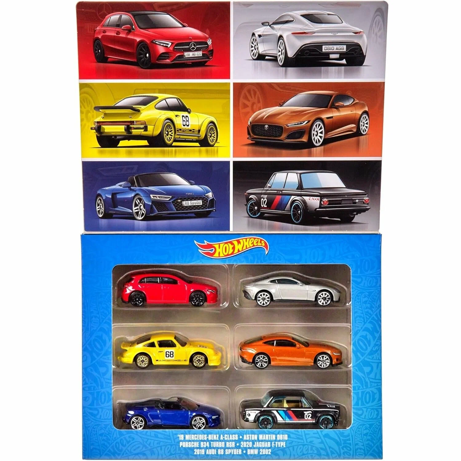 Автомобиль Hot Wheels Классика 6шт 1:64 HLK51 - фото 16