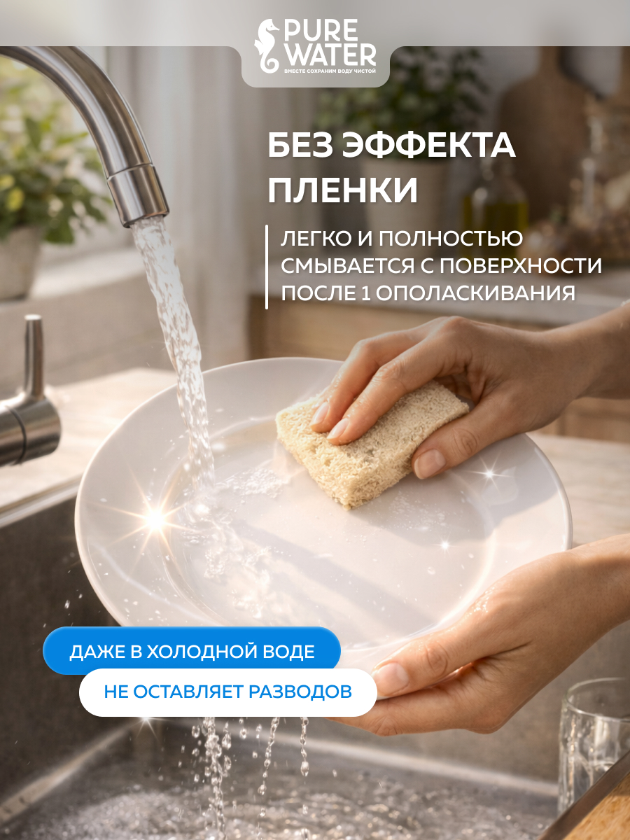 Моющее средство Pure Water детское 450 мл - фото 5