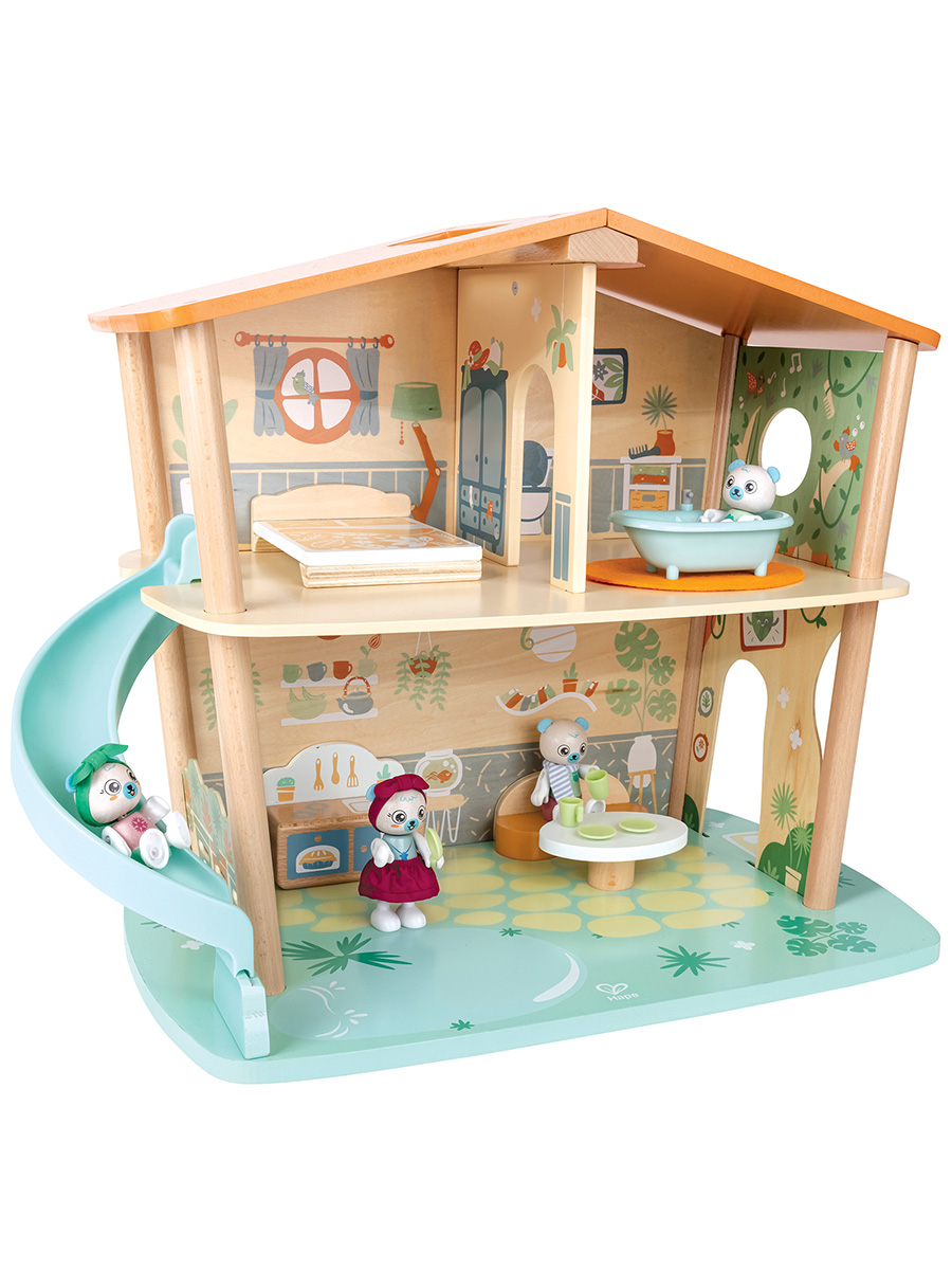 Игровой набор Hape Семья белых медведей - фото 9