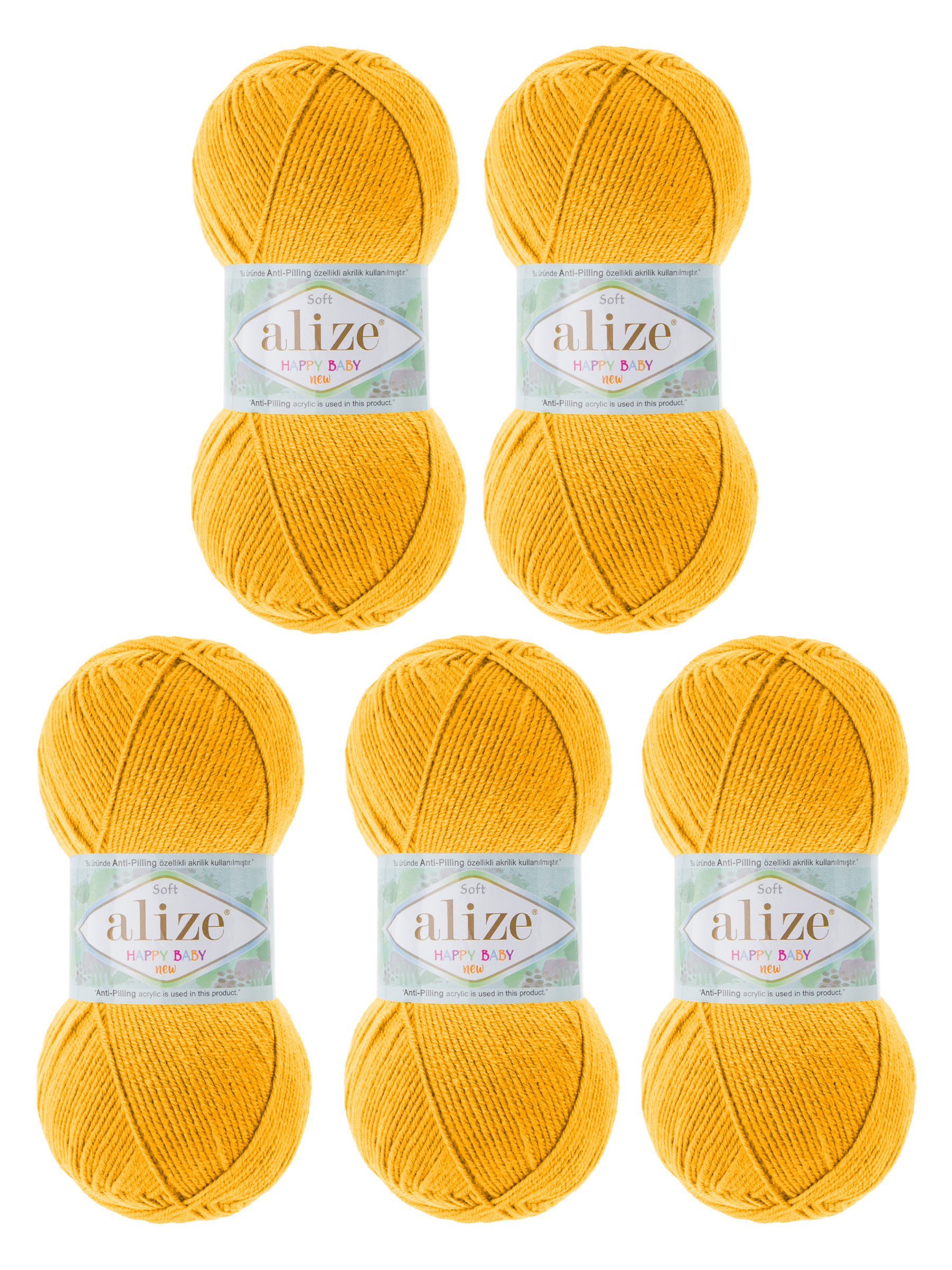 Пряжа для вязания Детская Alize 100г 320м 5шт - фото 6