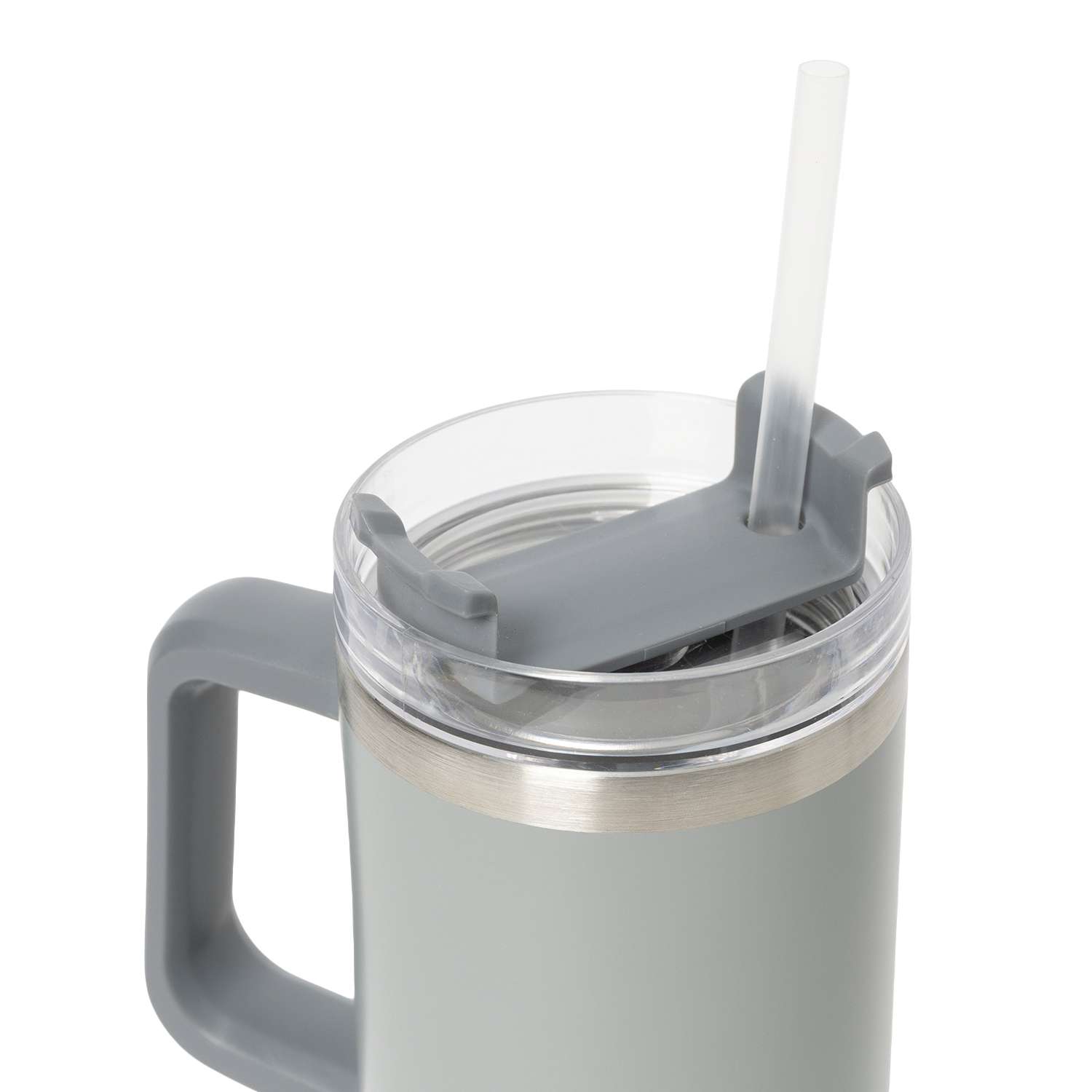 Термокружка ё с трубочкой 800мл в ассортименте - фото 5