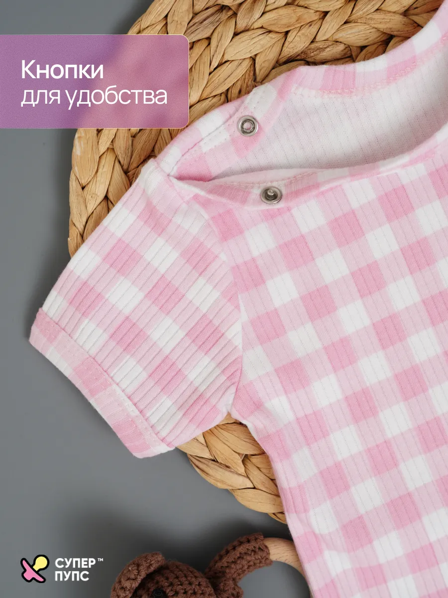 Футболка 4 шт Супер Пупс нбр/4пр/футб/КН/2026/девочка - фото 8