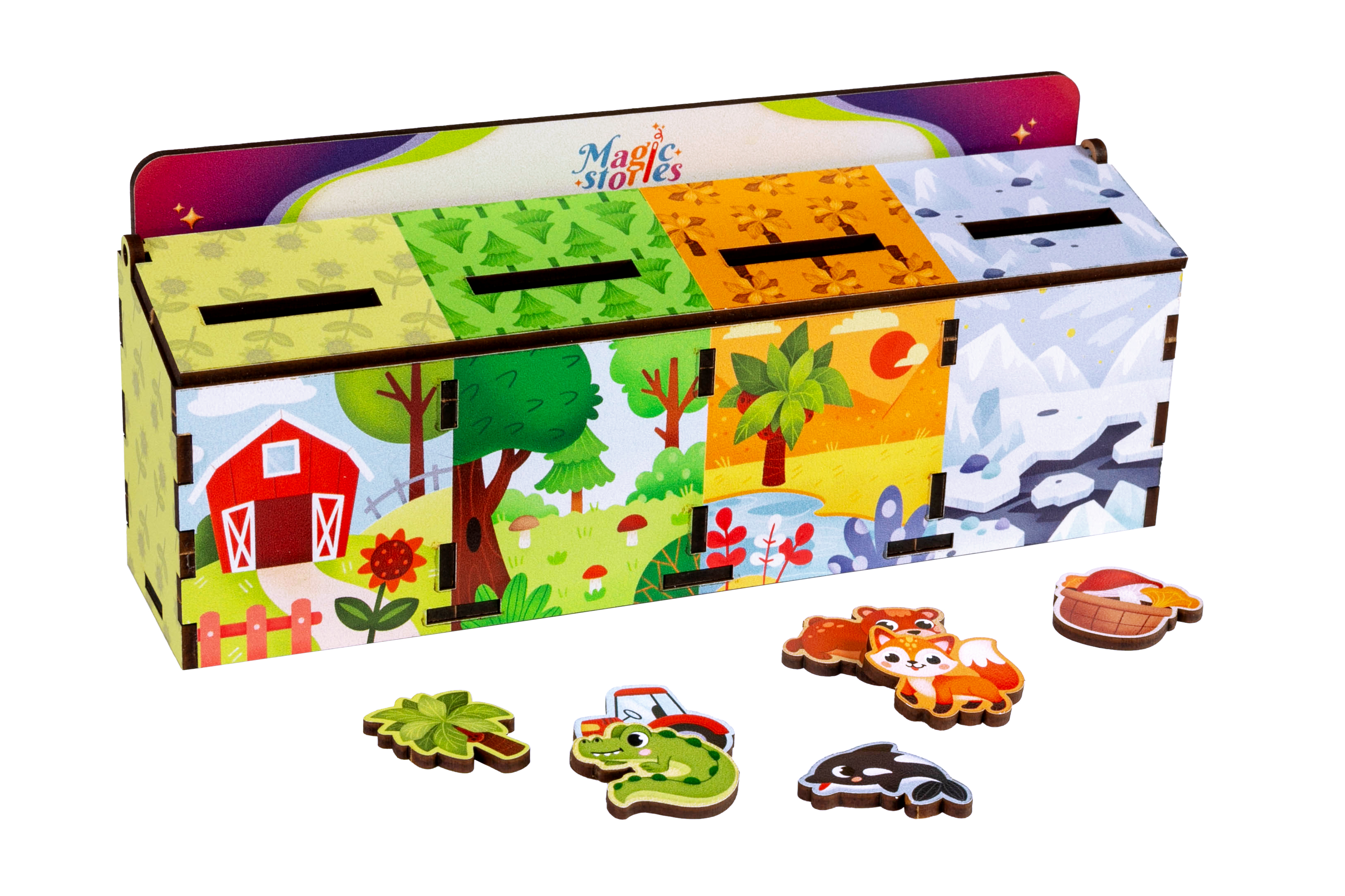 Настольная игра Magic Stories Монтессори - фото 1