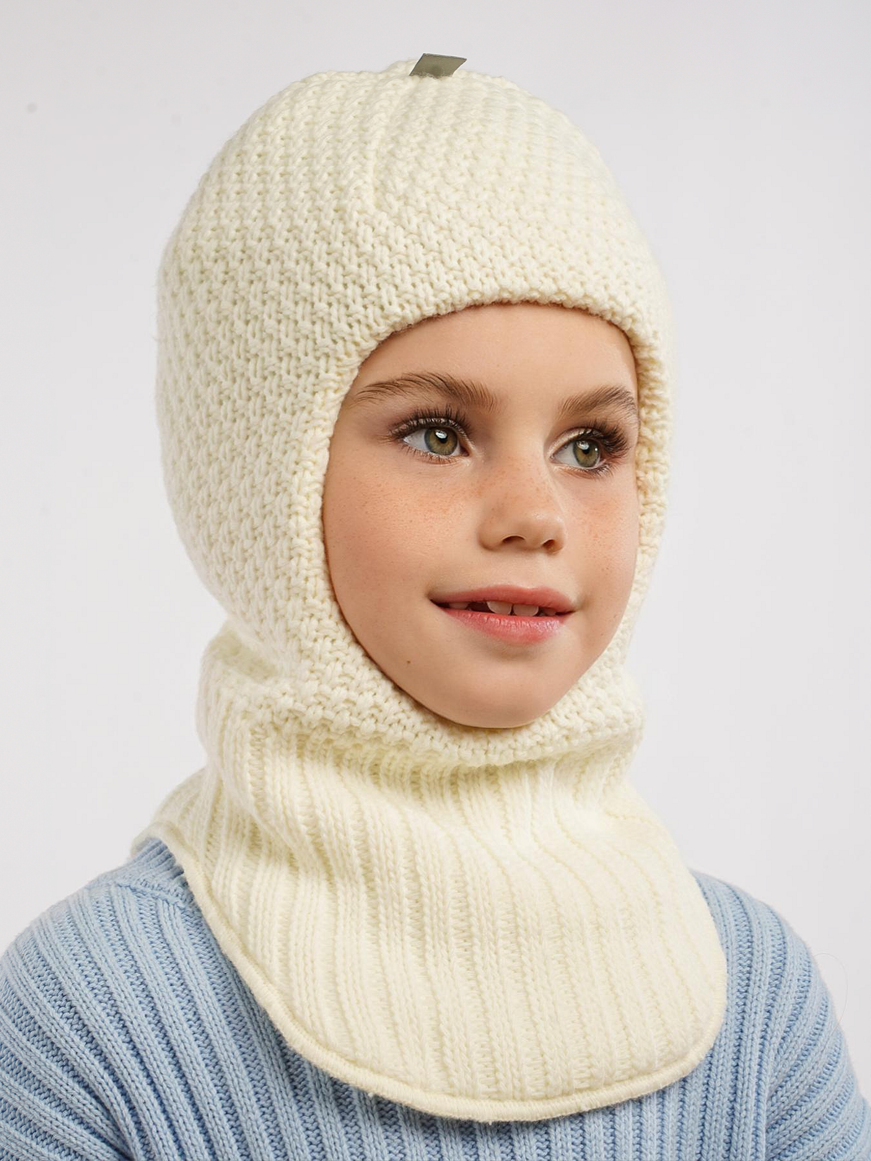 Шапка ПриКиндер U-W233901 Цвет: Молочный - фото 12