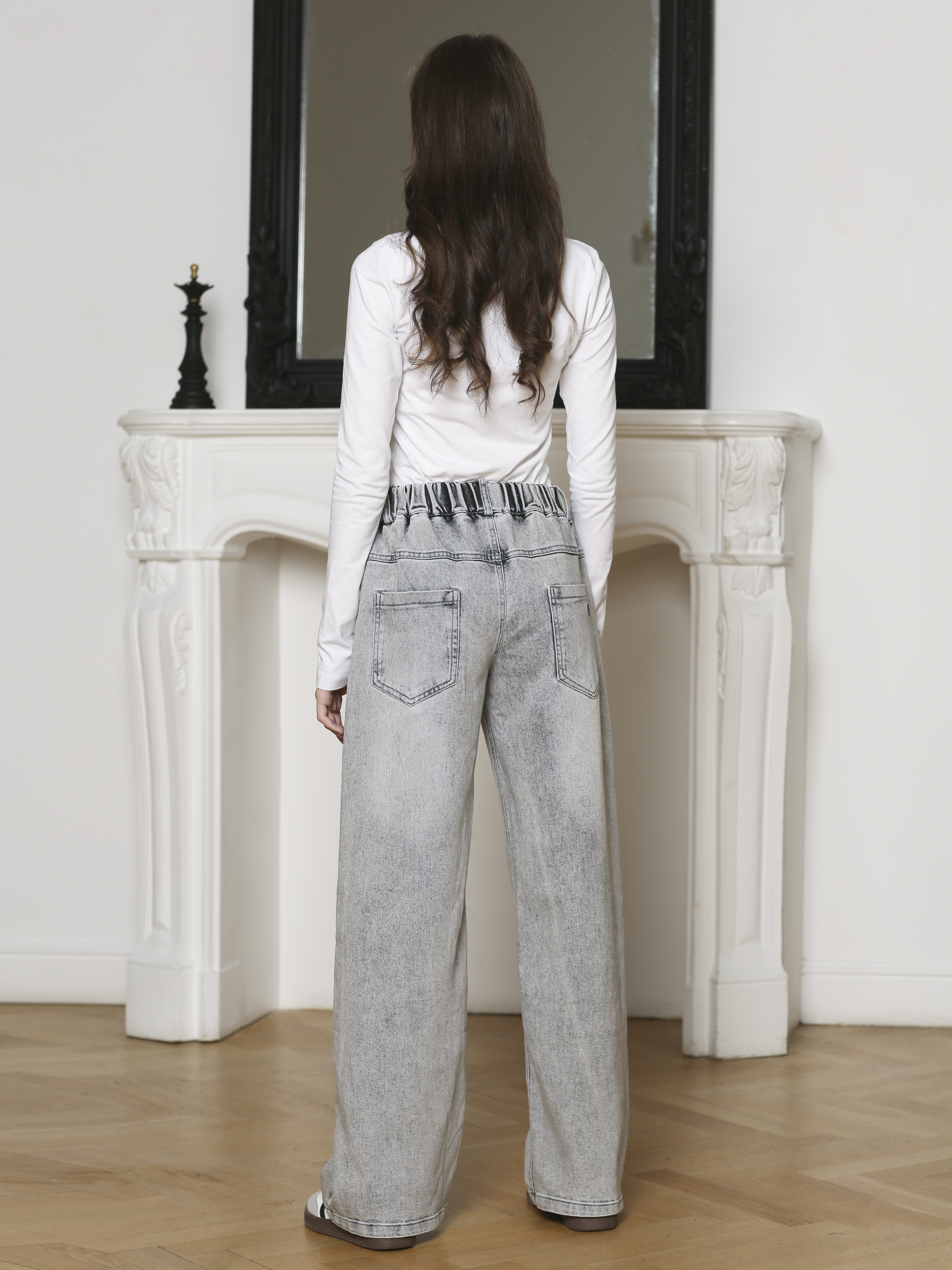 Джинсы-трубы СИНИЙ МИР R124A-IL - фото 5