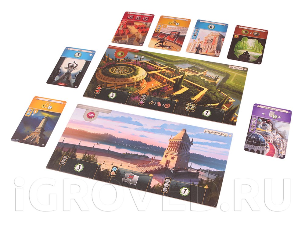 Настольная игра Стиль жизни 7 чудес - фото 4