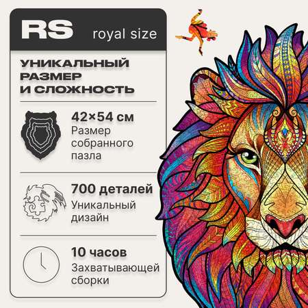 Пазл UNIDRAGON деревянный