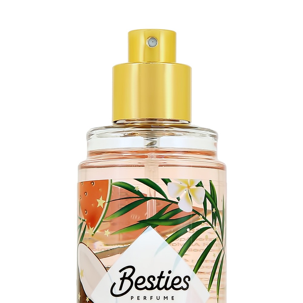 Мист парфюмированный BESTIES Shimmer Mist coconut kiss 88 мл - фото 6