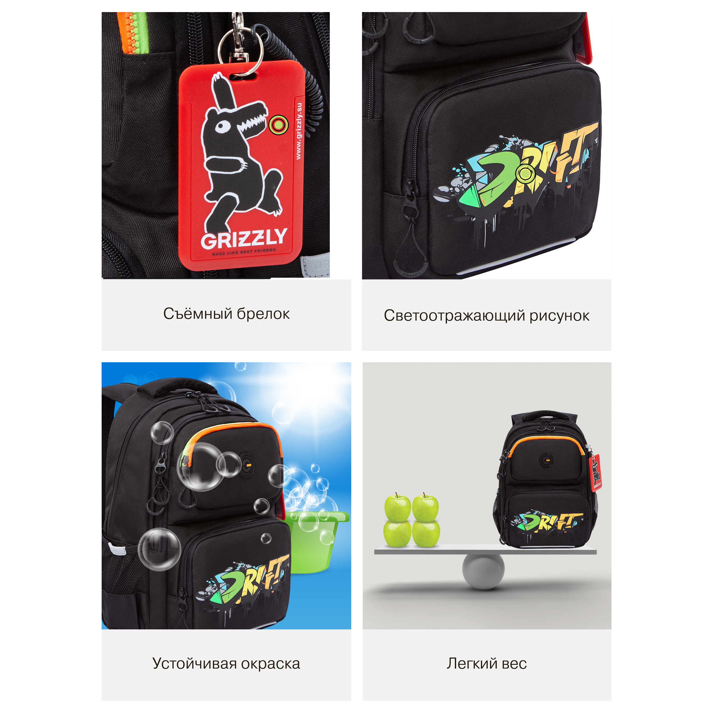 Рюкзак Grizzly Дрифт - фото 11