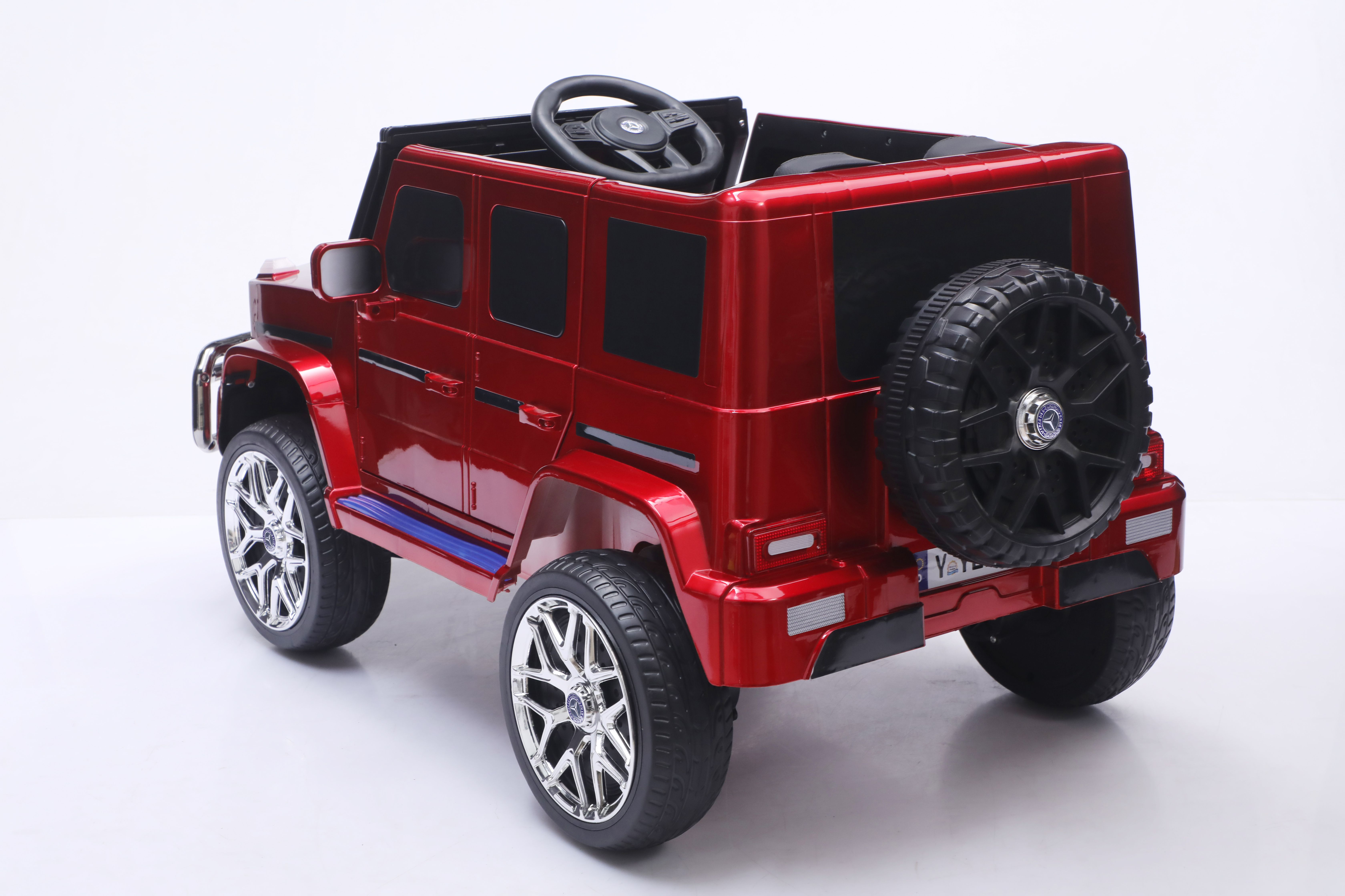 Электромобиль TOYLAND Mercedes Benz G63 AMG ПОЛНЫЙ ПРИВОД С пультом ДУ - фото 6
