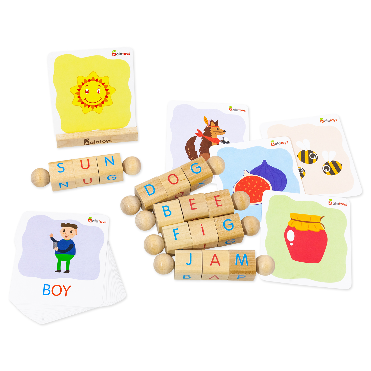 Настольная игра Alatoys Детский деревянный в ассортименте - фото 13