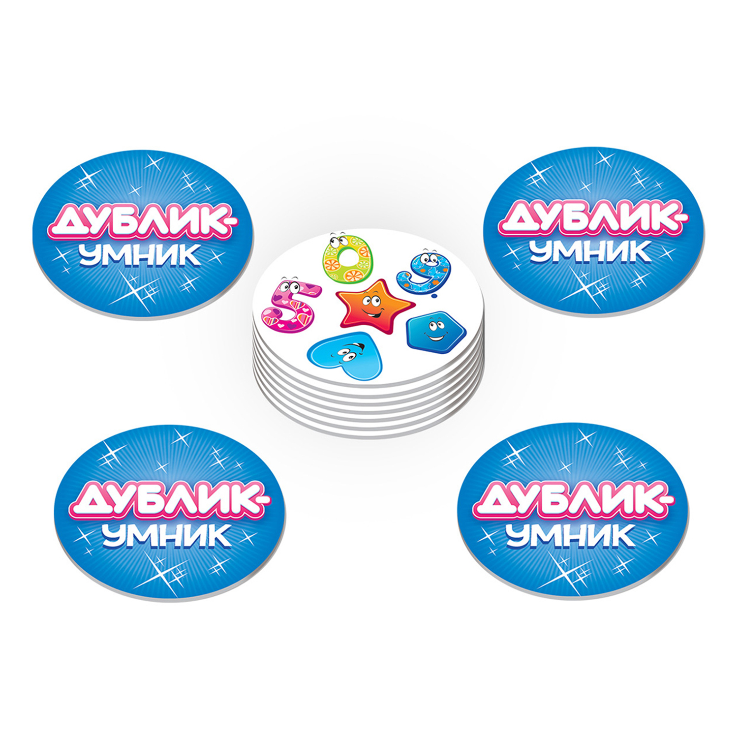 Настольная игра Русский стиль Дублик Цифры и фигуры - фото 10