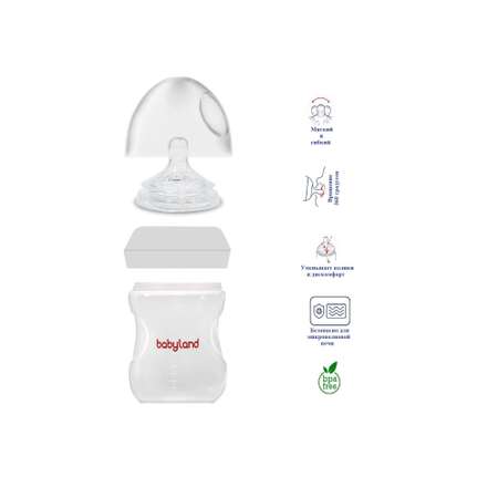 Бутылочка Baby Land Natural 125 мл