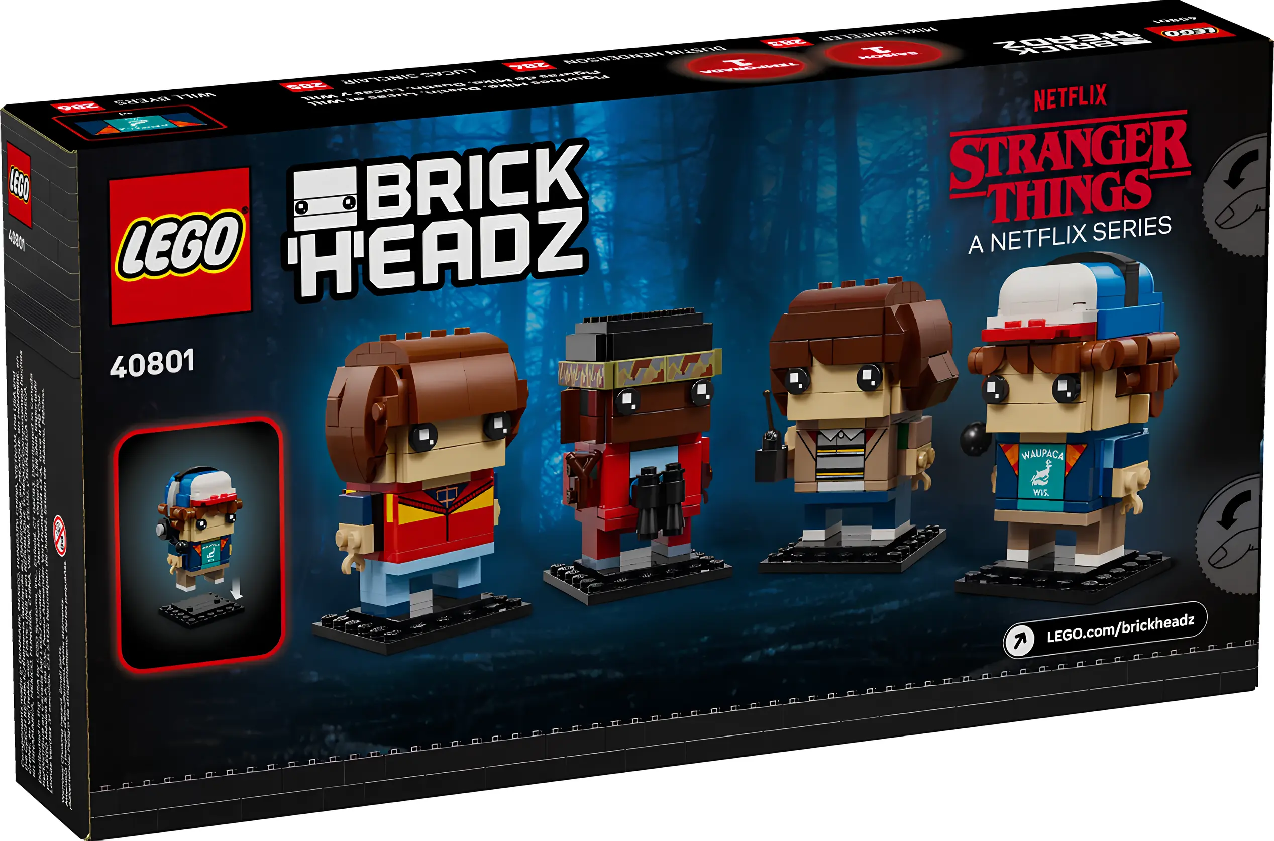 Конструктор LEGO BrickHeadz 40801 542 дет. - фото 2