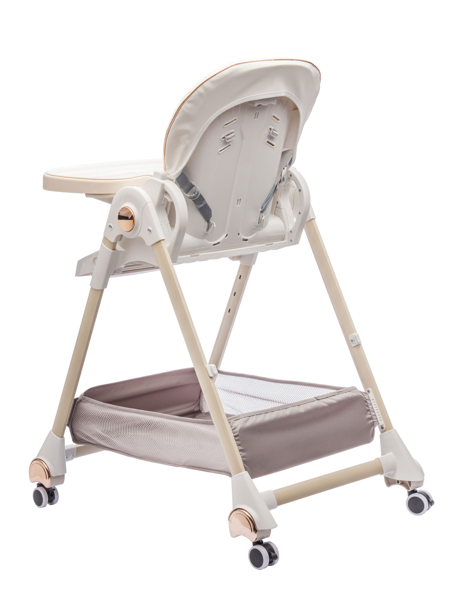 Стульчик для кормления TOMMY Chair-621 бежевый - фото 9