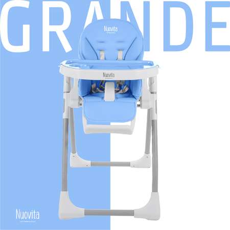 Стульчик для кормления Nuovita Grande голубой