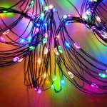 Светодиодная гирлянда Сноубум Занавес нить 2х2 метра 200LED 8 режимов