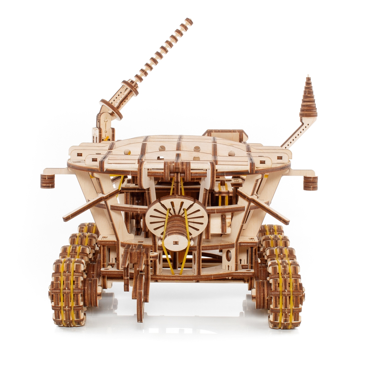 Конструктор Eco Wood Art Робот Луноход деревянный - фото 2
