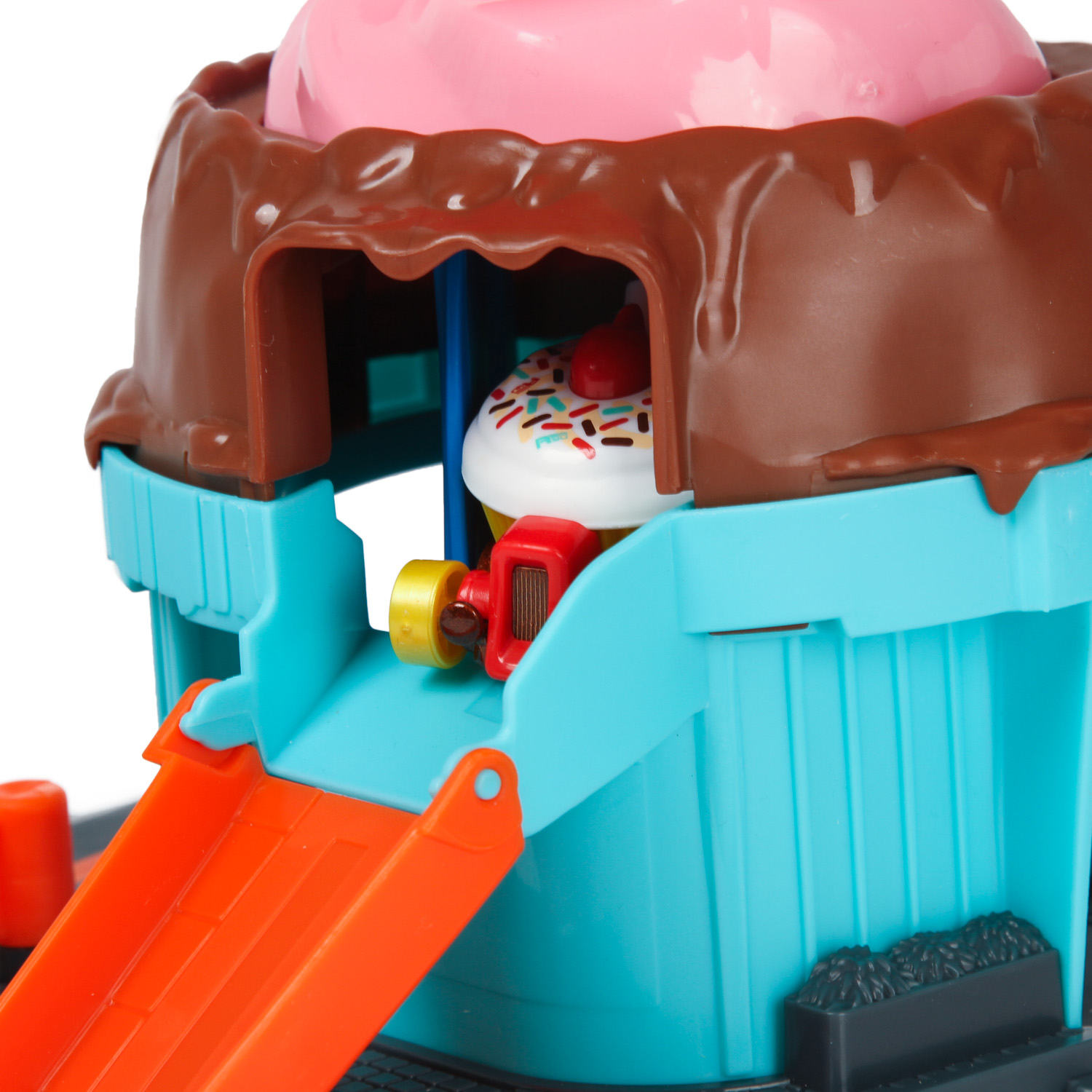 Трек Hot Wheels City Downtown Ice Cream Swir HDR24/HTN77 - фото 6