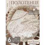 Полотенце Мягкий Кролик с капюшоном 100 x 100 см 1 шт.