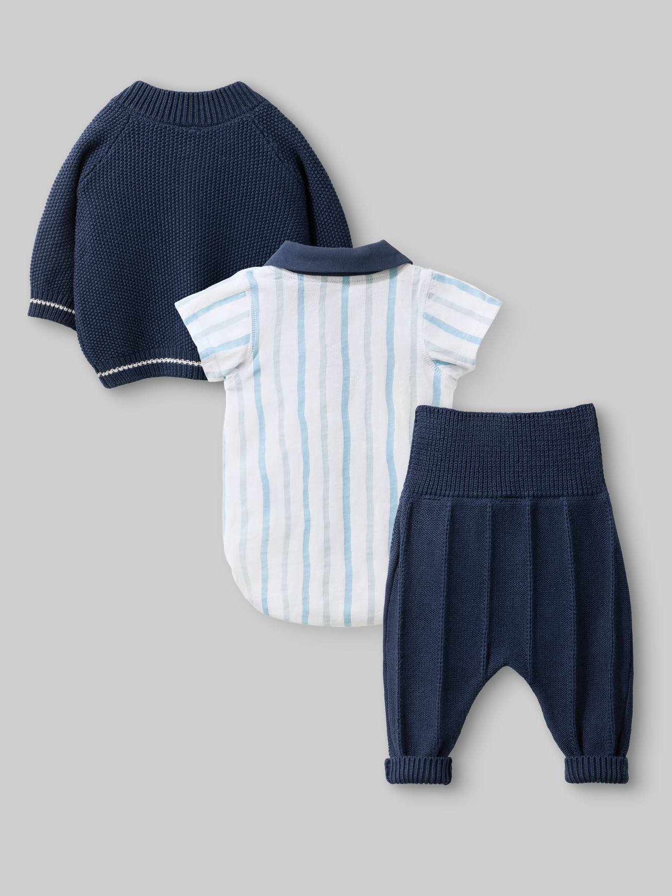 Комплект Happy Baby 90159-0_blue(stripe) - фото 7