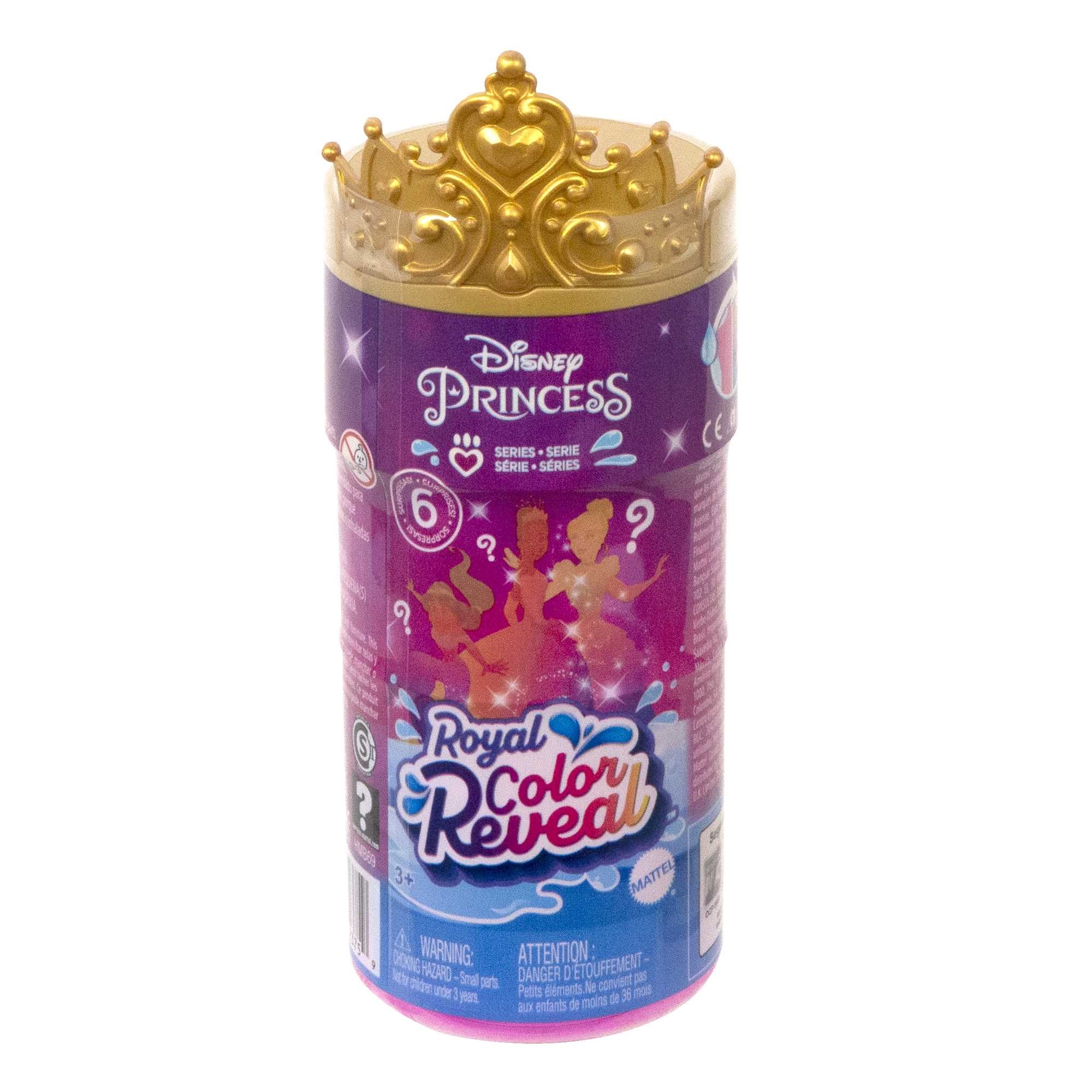 Кукла мини Disney Princess Royal Сolor reveal в ассортименте HMB69 - фото 1
