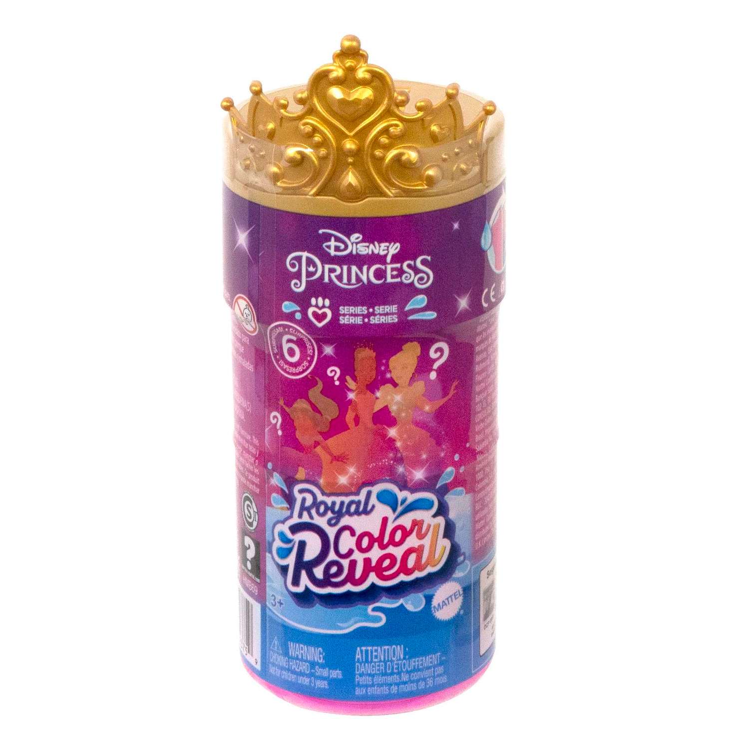 Кукла мини Disney Princess Royal Сolor reveal в ассортименте HMB69 - фото 1