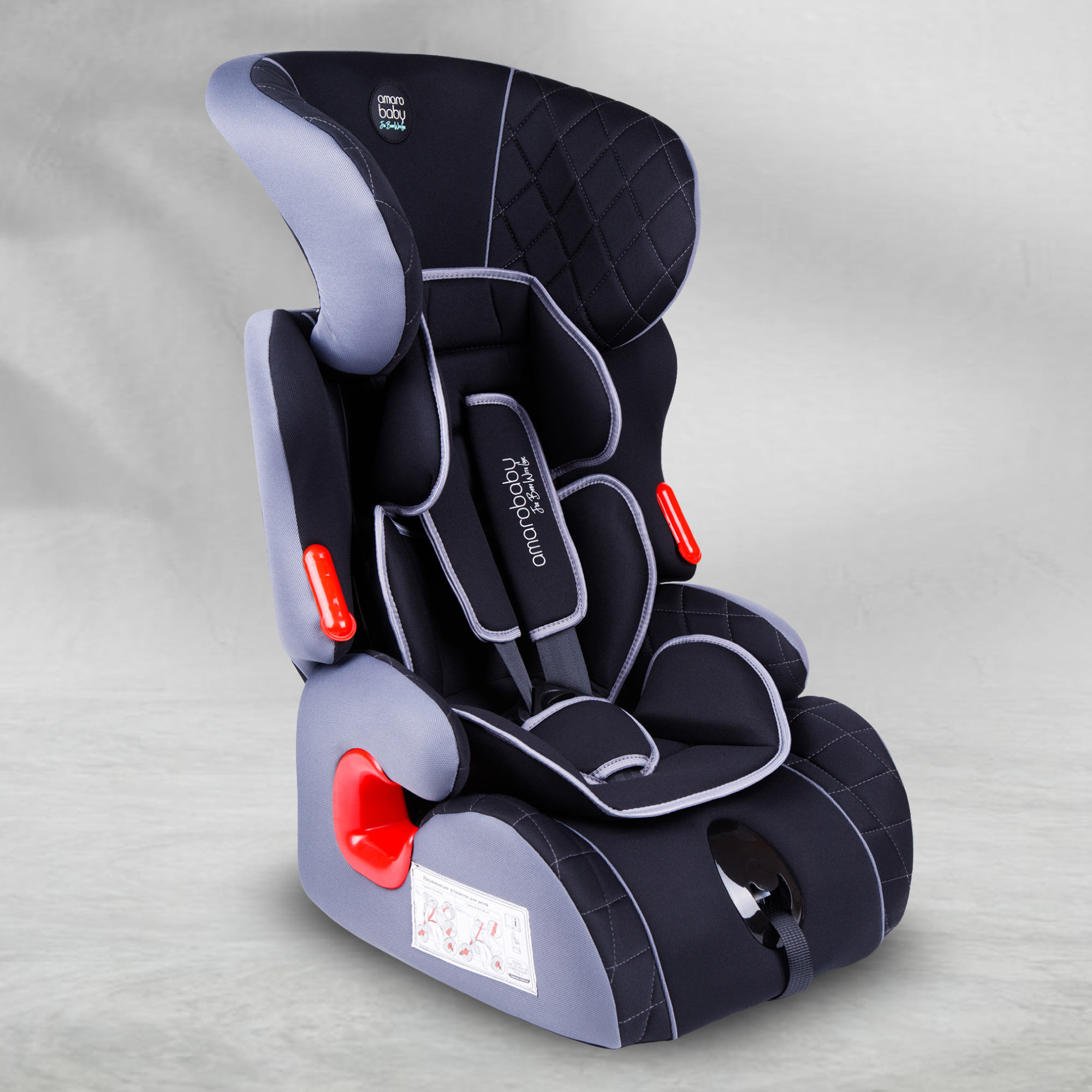 Автокресло Amarobaby Big trip 0+/1/2/3 (0-36 кг) - фото 20