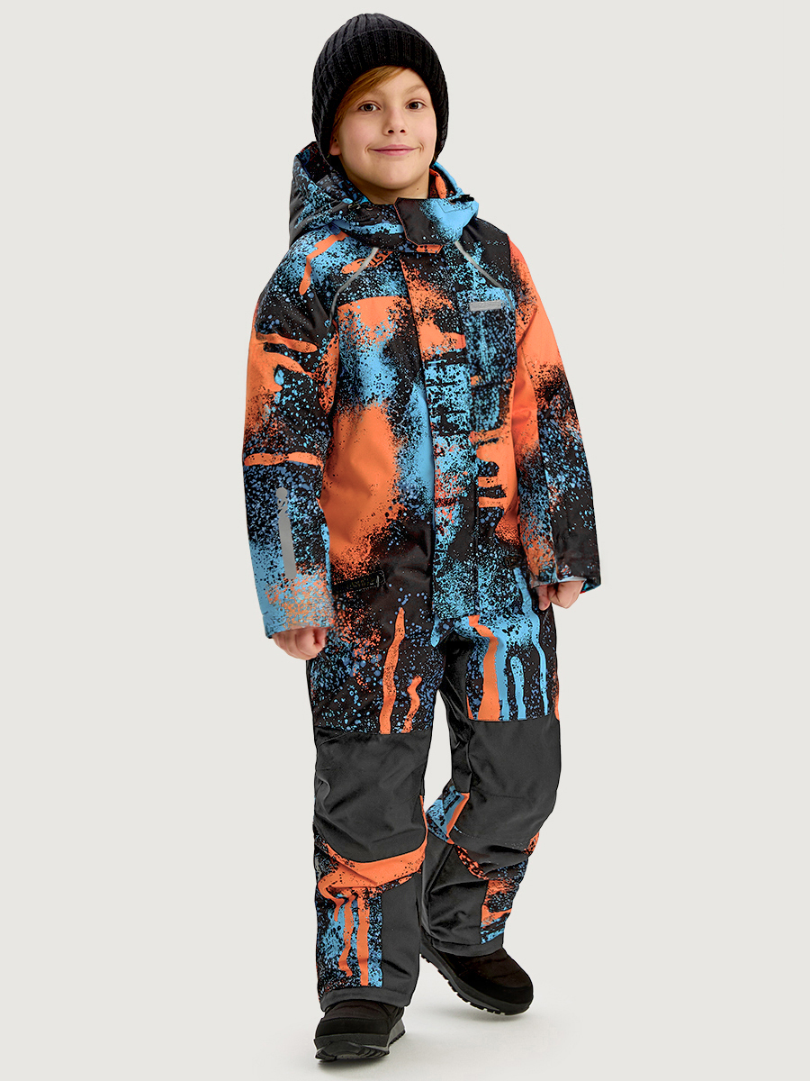 Комбинезон NIKASTYLE Комбинезон 8з4525 оранж/черный - фото 1