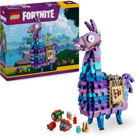 Конструктор LEGO Fortnite Лама с провизией блочный
