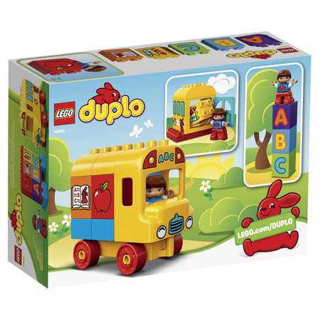 Конструктор LEGO DUPLO Мой первый автобус блочный