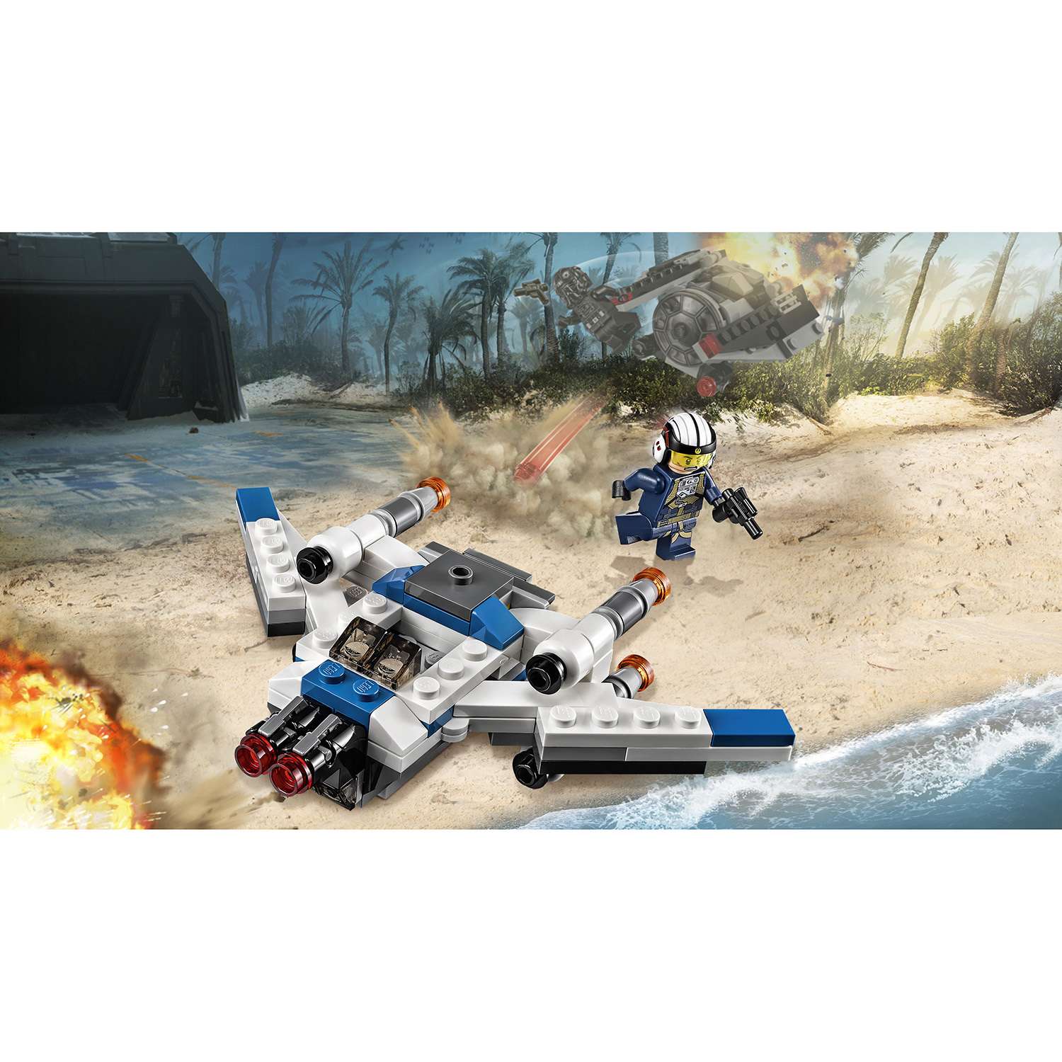 Конструктор LEGO Star Wars Микроистребитель типа U блочный - фото 4