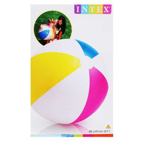 Надувной мяч Intex пляжный 61 см