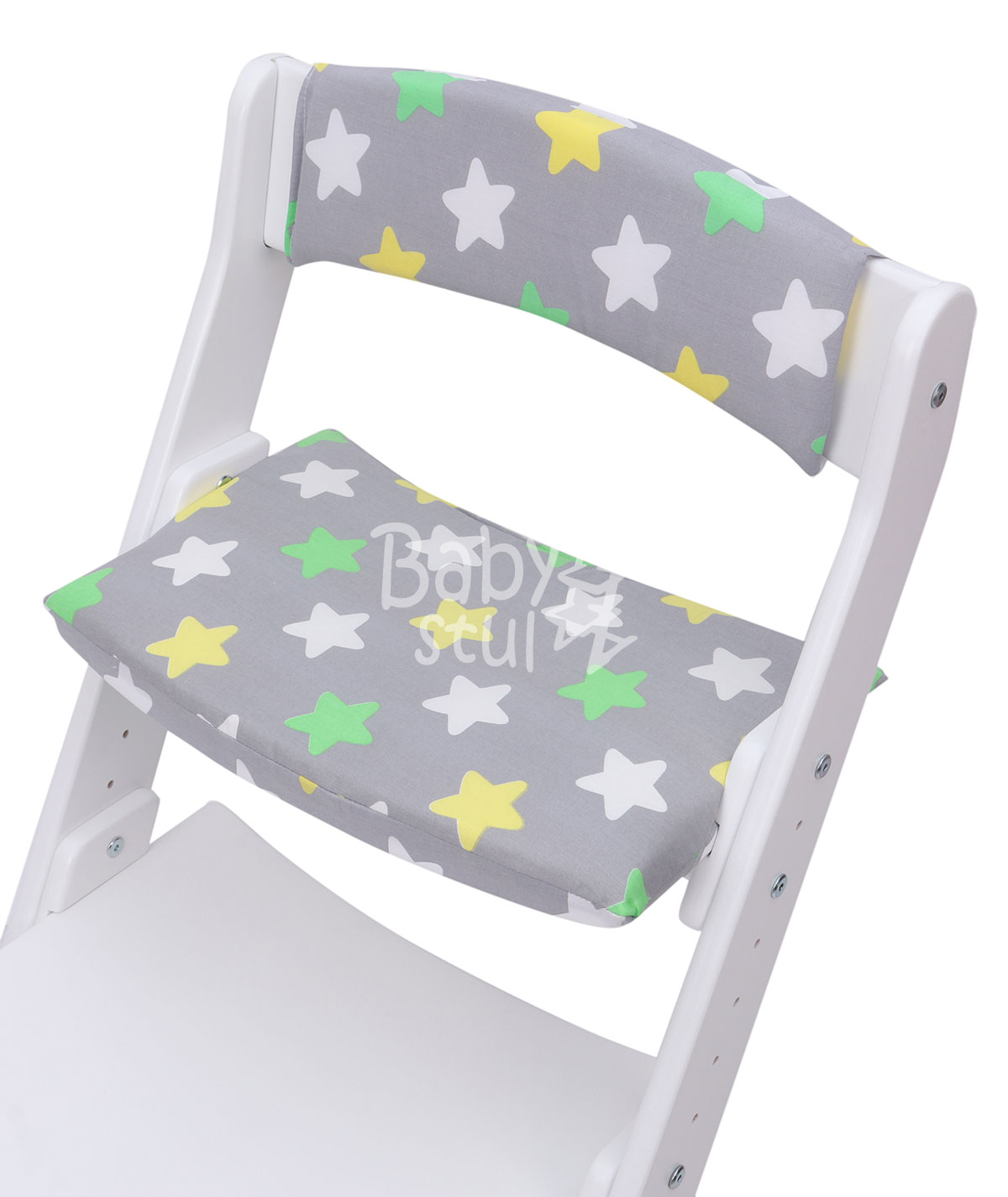 Подушки Babystul на растущий стул Звёзды на сером - фото 1