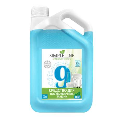 Средство для мытья посуды Simple Line Premium 3000 мл