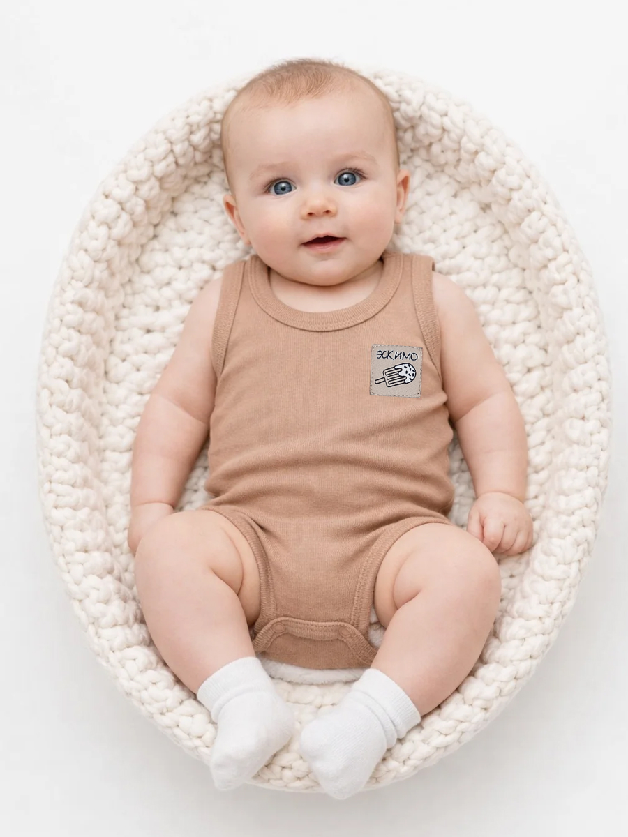 Боди-майка 2 шт Эскимо 50-785 - фото 3