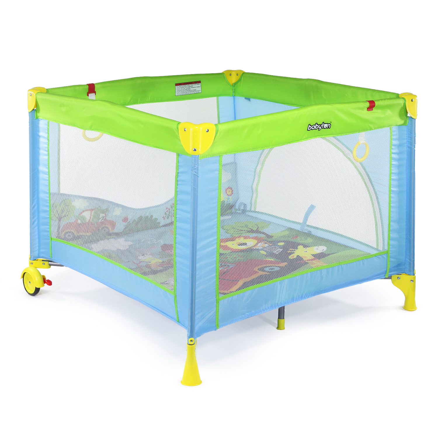 Манеж Babyton Blue-Green G-400 - фото 1