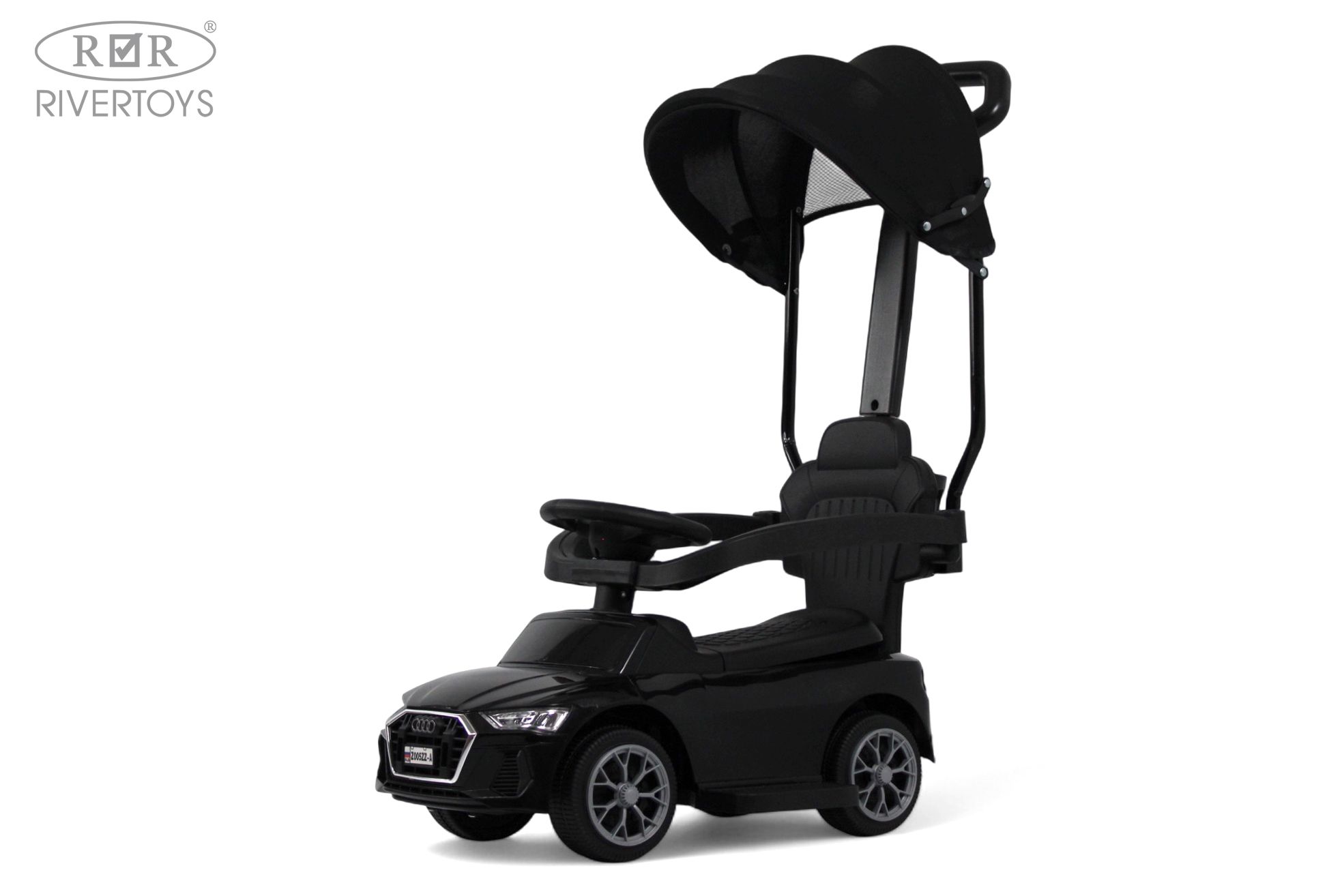 Каталка RIVERTOYS Z005ZZ-A-BLACK черный - фото 1