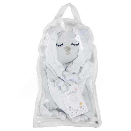 Подушка-комфортер-грелка Amarobaby Flax Love Серый