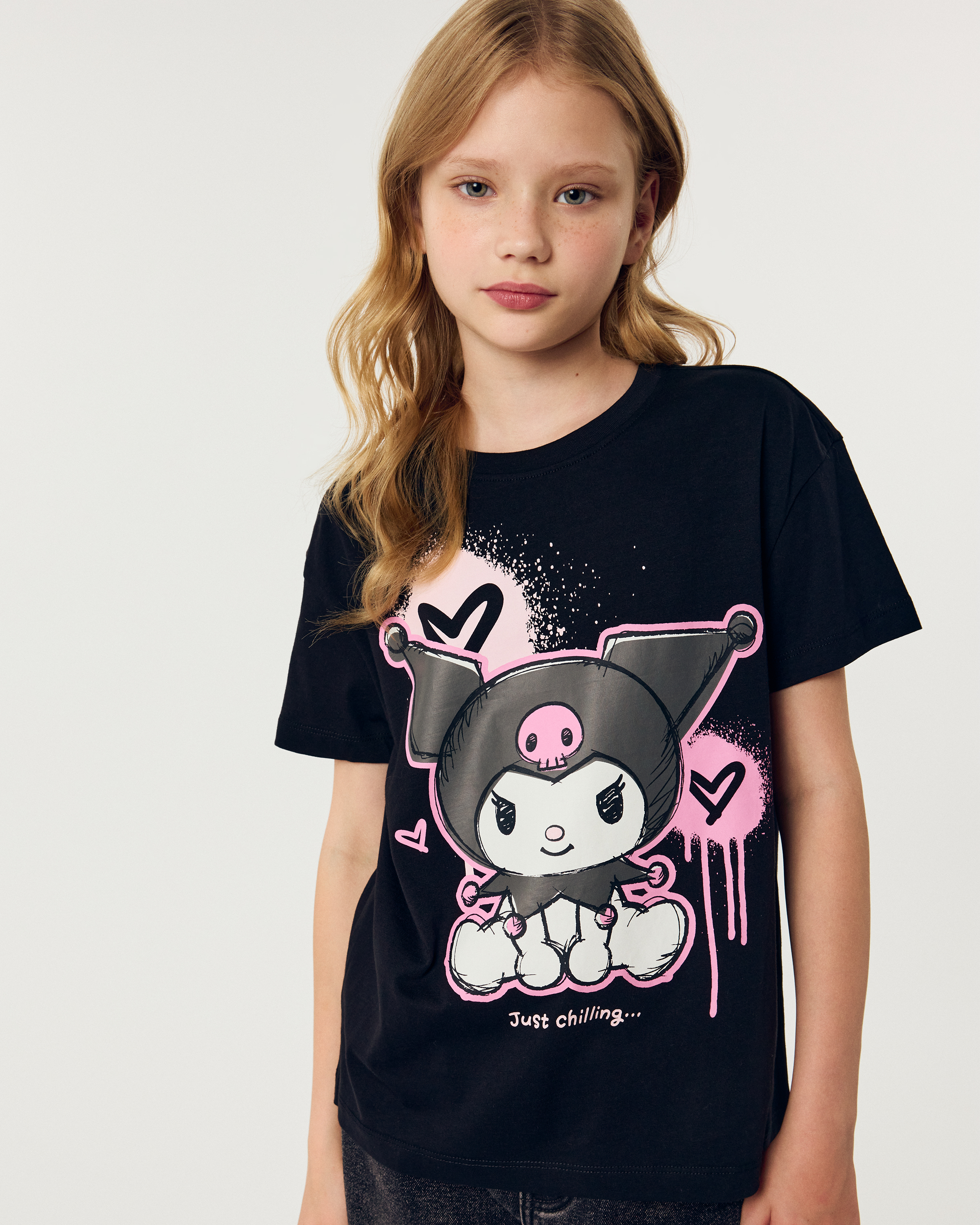 Футболка HELLO KITTY AND FRIENDS W26LC3-5104FStg-99 - фото 1