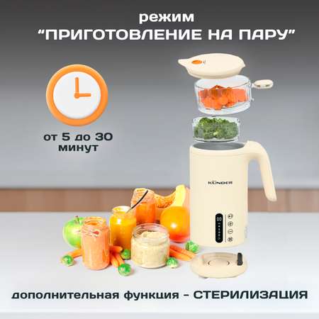 Пароварка-блендер KUNDER детская FSJ-001