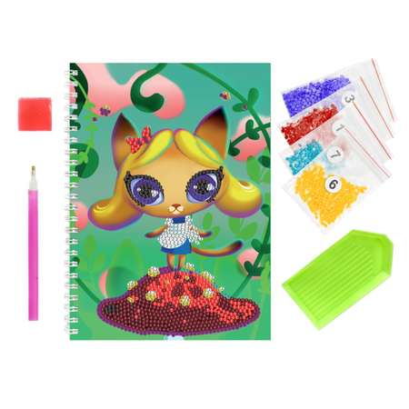 Алмазная мозаика Color Kit Кошка-Алиса