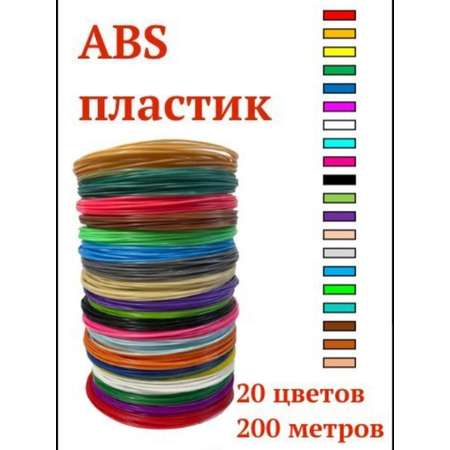 Пластик HitMix 20 цветов