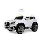 Электромобиль RIVERTOYS М007БХ-WHITE С пультом ДУ