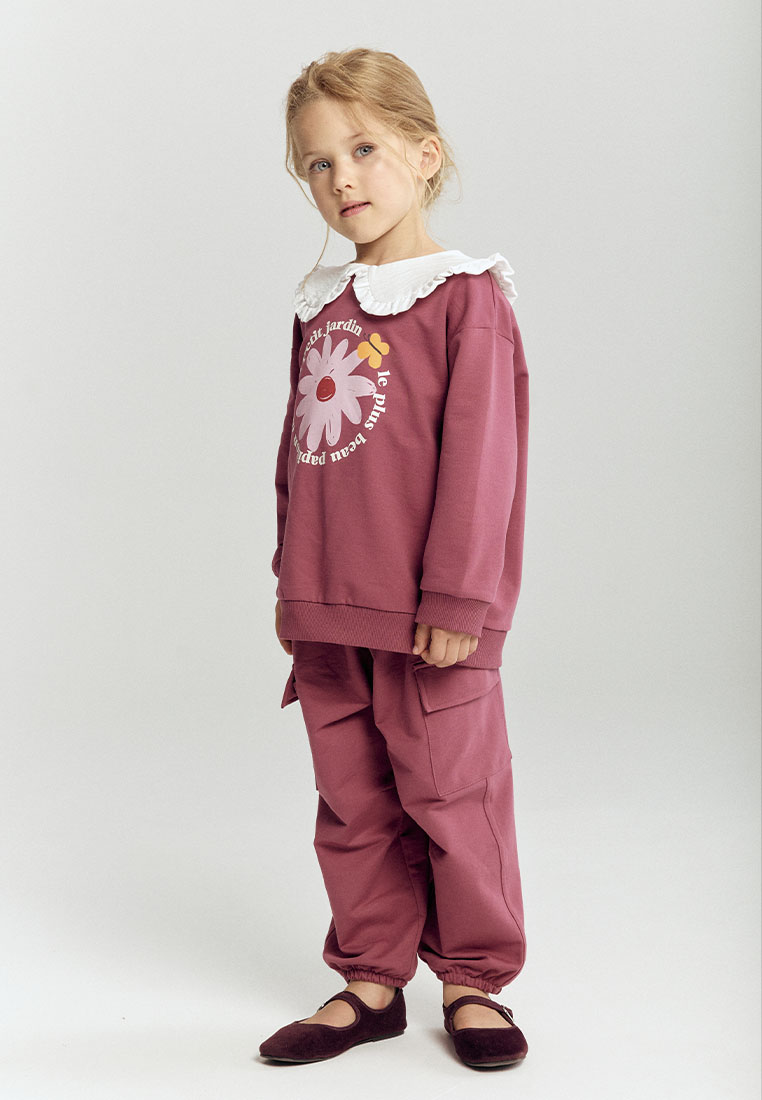 Брюки artie W25M10BR-1433D/бордовый - фото 7