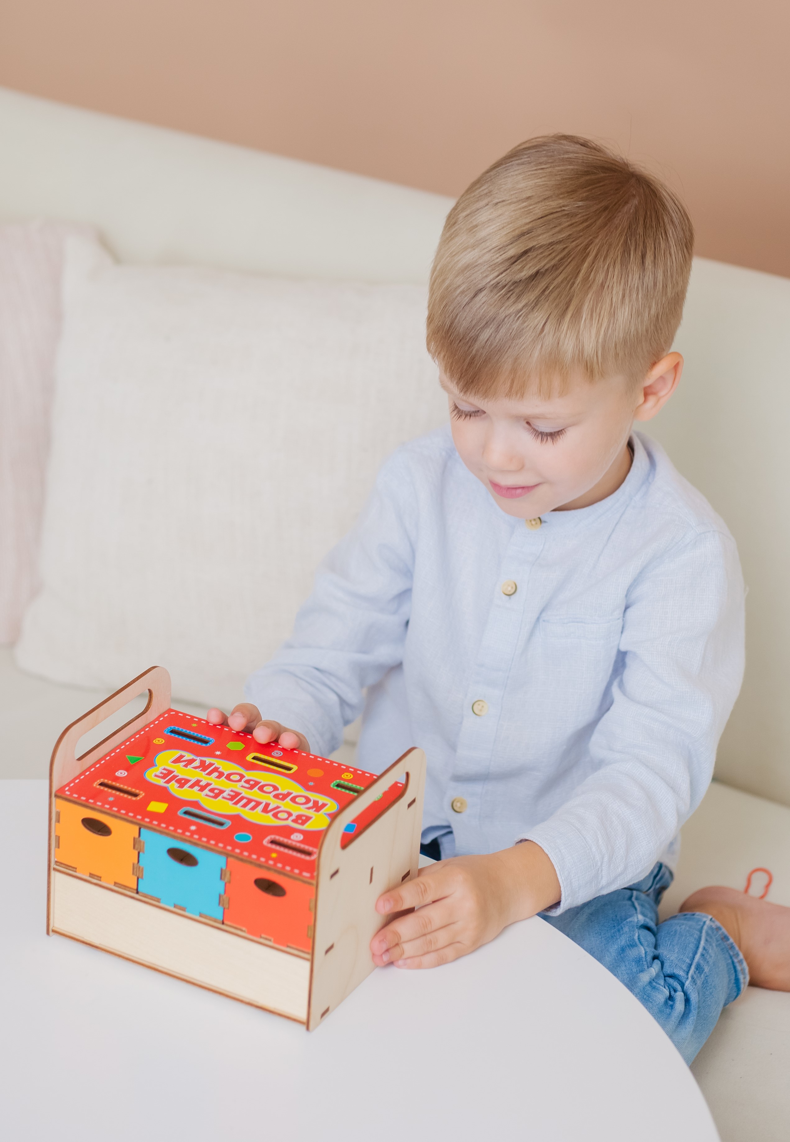 Игрушка Alatoys сортер Волшебная шкатулка в ассортименте - фото 11