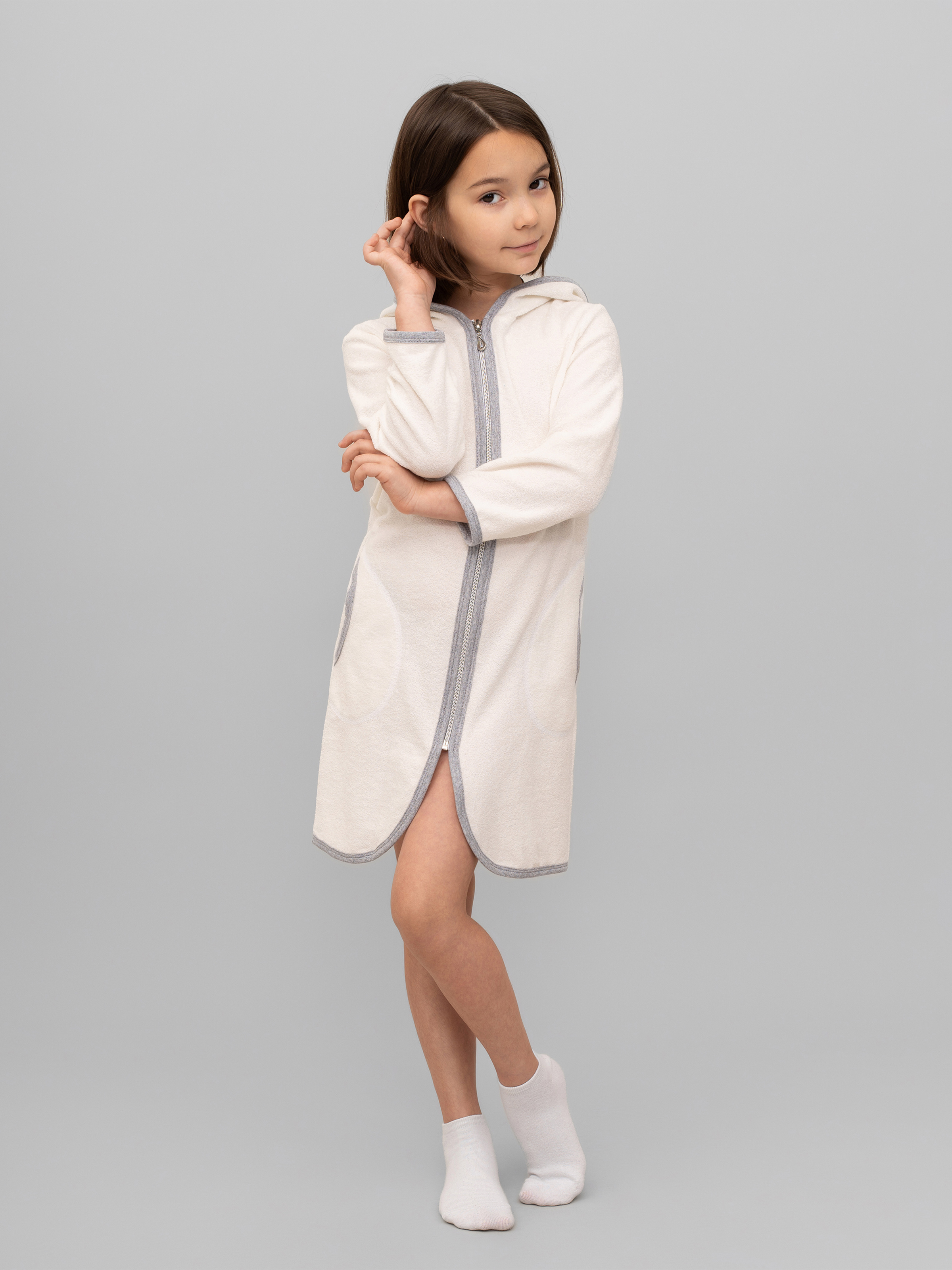 Халат Утенок 906 молочный - фото 21