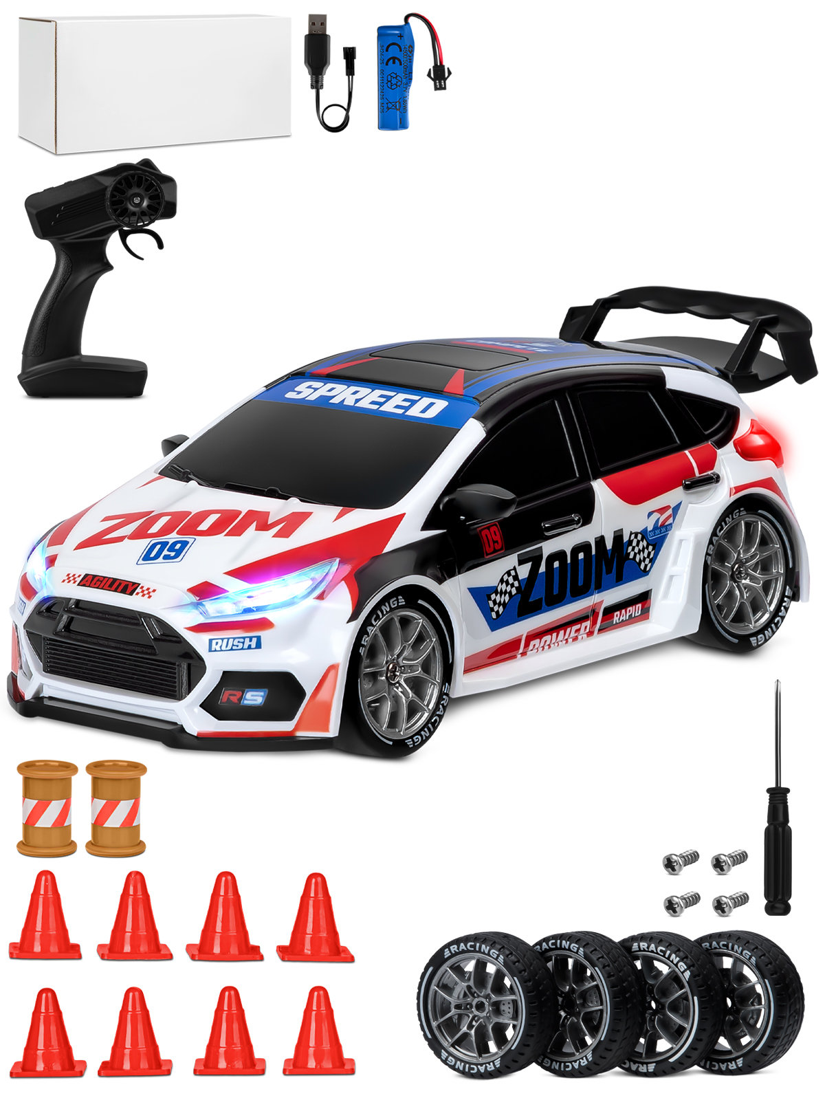 Автомобиль РУ AUTODRIVE для дрифта - фото 15