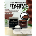 Тонирующая пудра GREENAURUM средне-коричневая