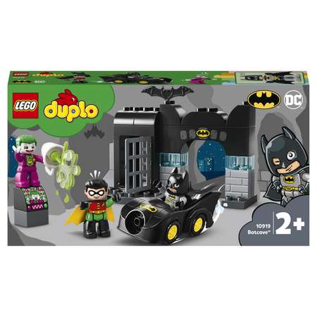 Конструктор LEGO DUPLO Бэтпещера блочный